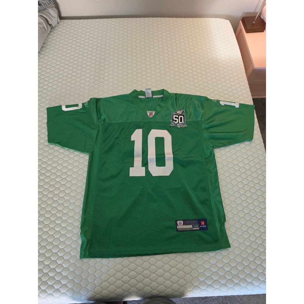Reebok Philadelphia Eagles DeSean Jackson 10 Jersey 48 1960 Champions Patch